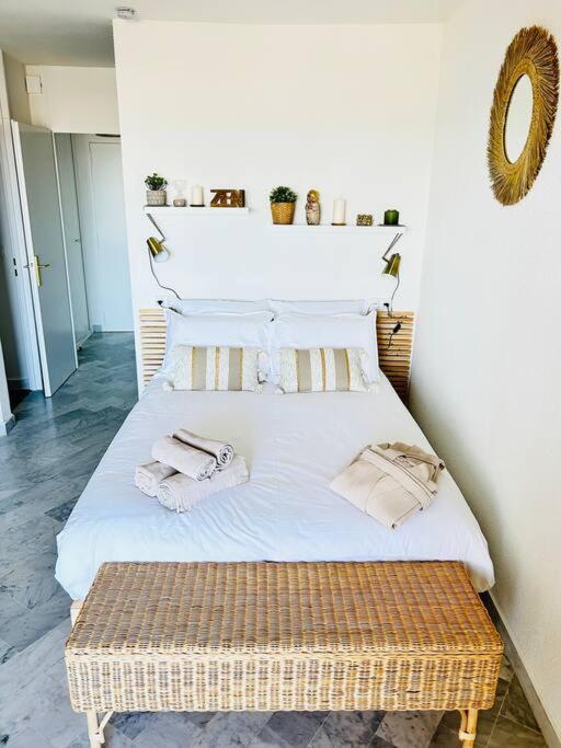 Studio Chic & Cosy Vue Mer, Clim, Parking La Grande-Motte Zewnętrze zdjęcie