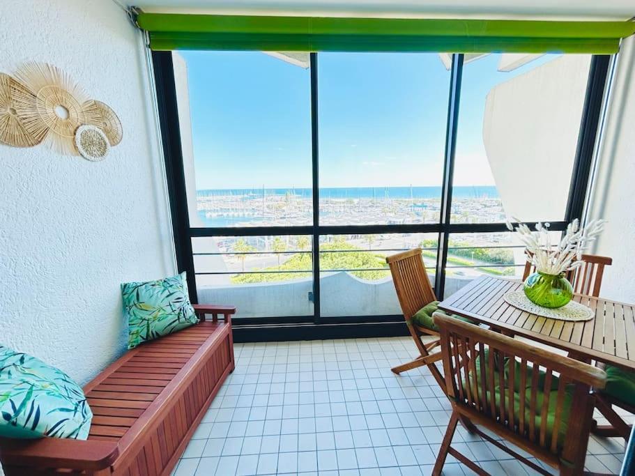 Studio Chic & Cosy Vue Mer, Clim, Parking La Grande-Motte Zewnętrze zdjęcie