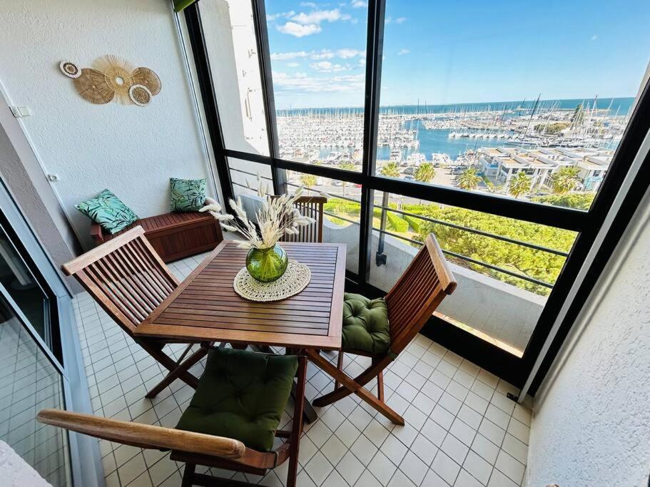 Studio Chic & Cosy Vue Mer, Clim, Parking La Grande-Motte Zewnętrze zdjęcie