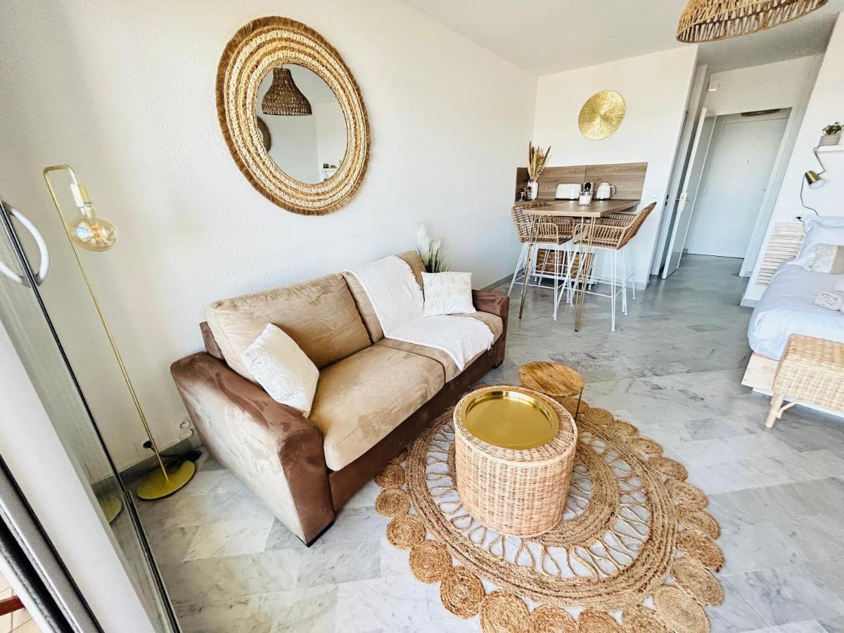 Studio Chic & Cosy Vue Mer, Clim, Parking La Grande-Motte Zewnętrze zdjęcie
