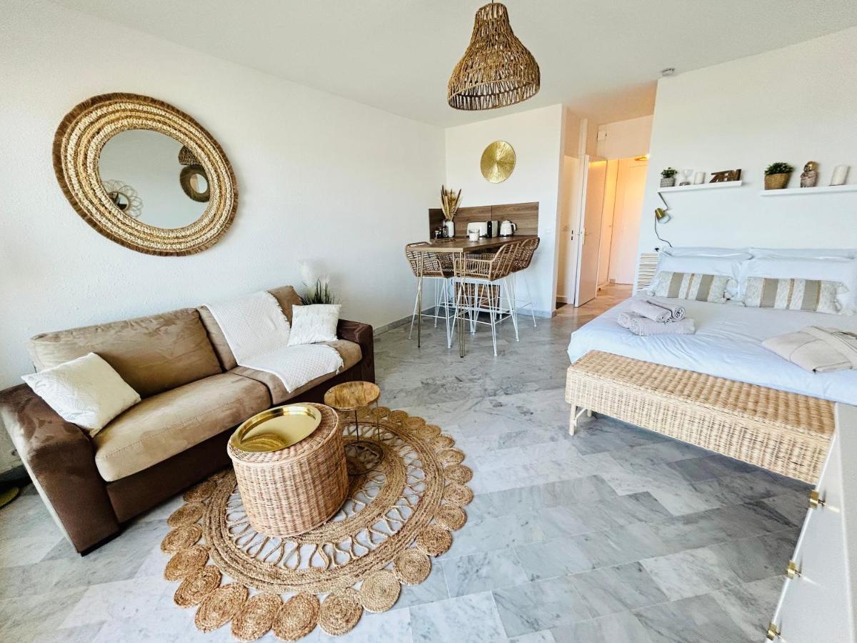 Studio Chic & Cosy Vue Mer, Clim, Parking La Grande-Motte Zewnętrze zdjęcie